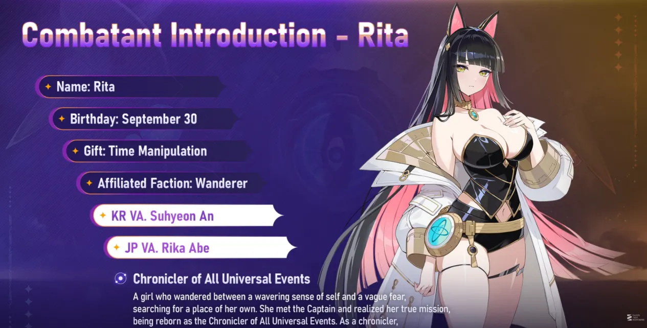 Rita Overview