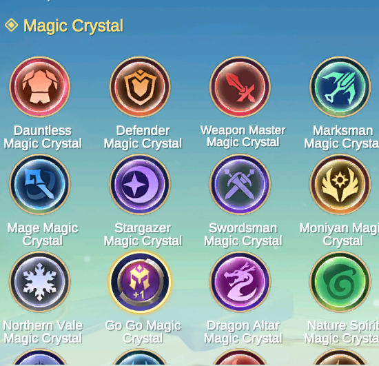 MCGG Magic Crystals