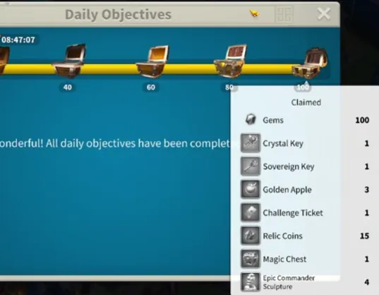 daily objectives
