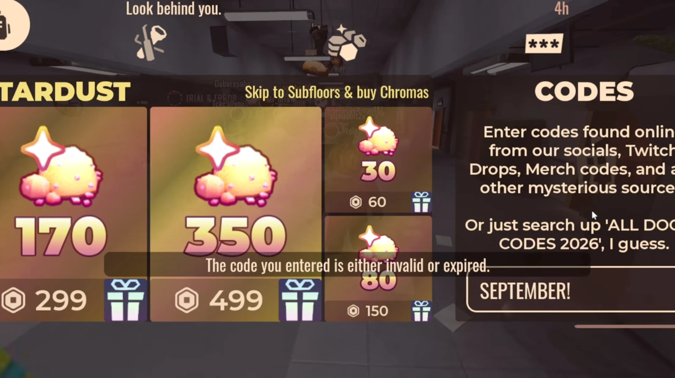 Doors codes Redemption Guide