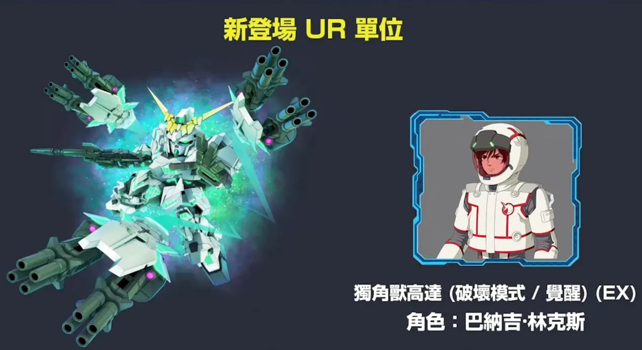限定UR：獨角獸鋼彈（毀滅模式·覺醒）