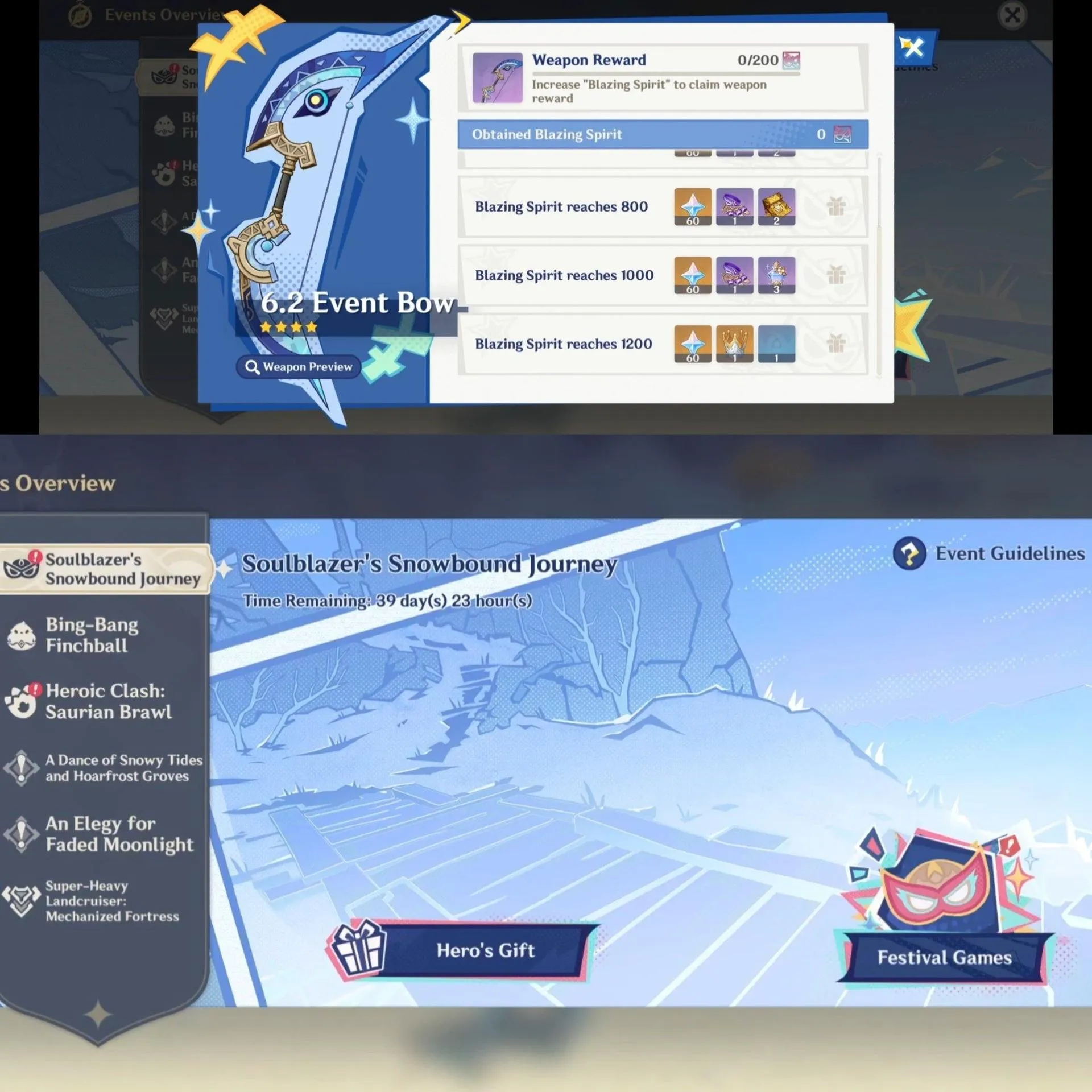 Soulblazer's Snowbound Journey