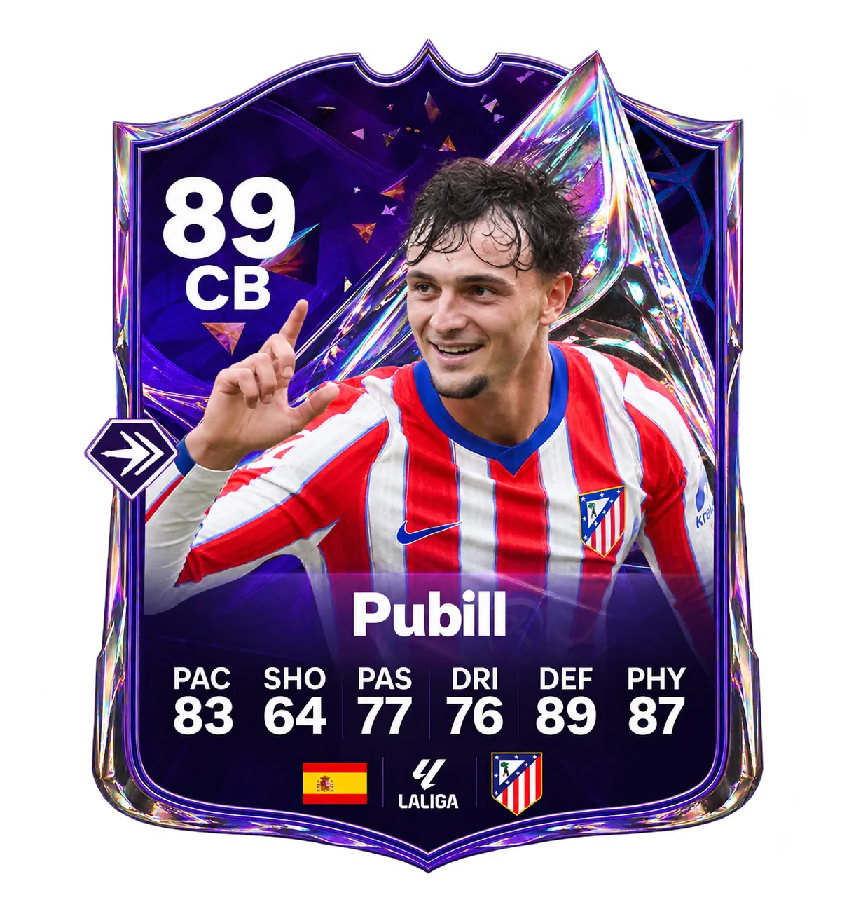 Marc Pubill 89 CB Future Stars Team 2 player card in EA SPORTS FC 27