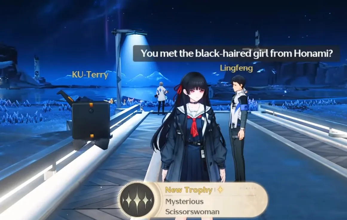 Mysterious Scissorswoman