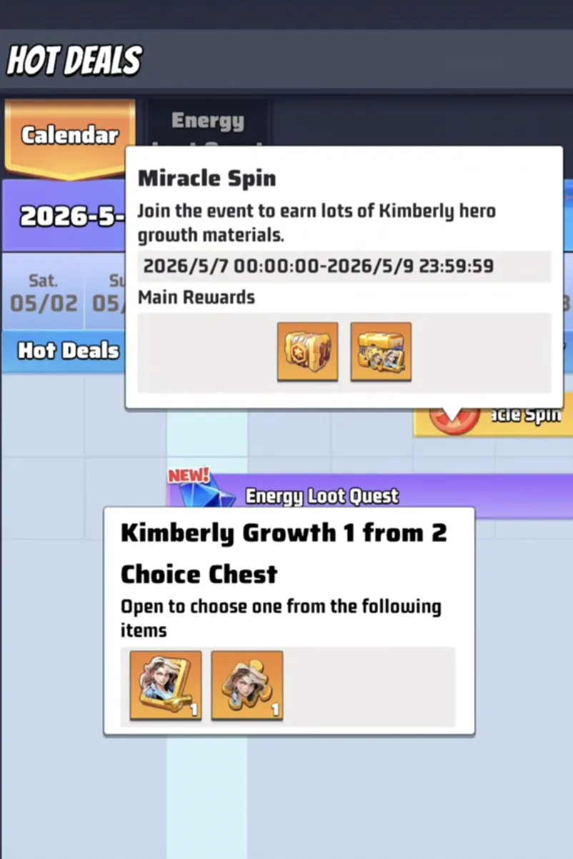 Miracle Spin & Kimberly Growth Events