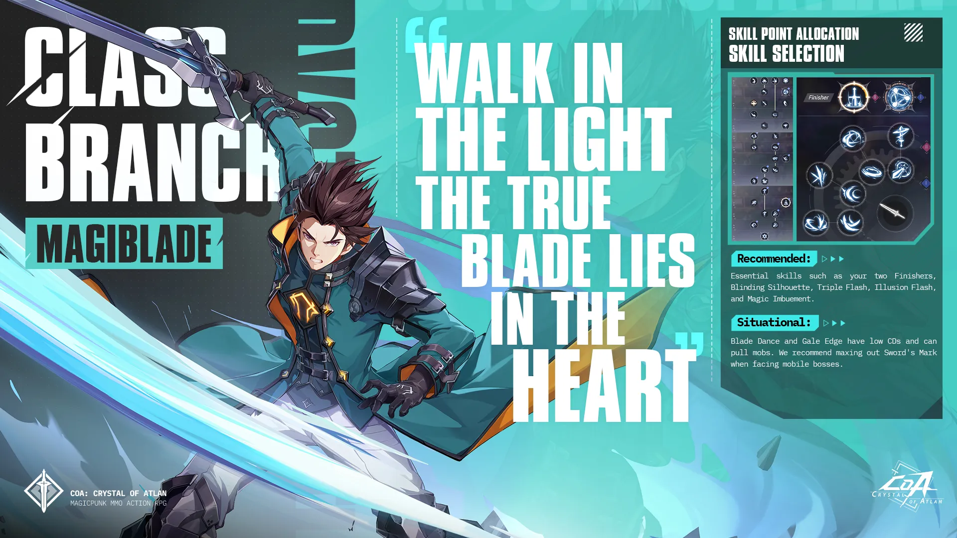 Crystal of atlan Magiblade