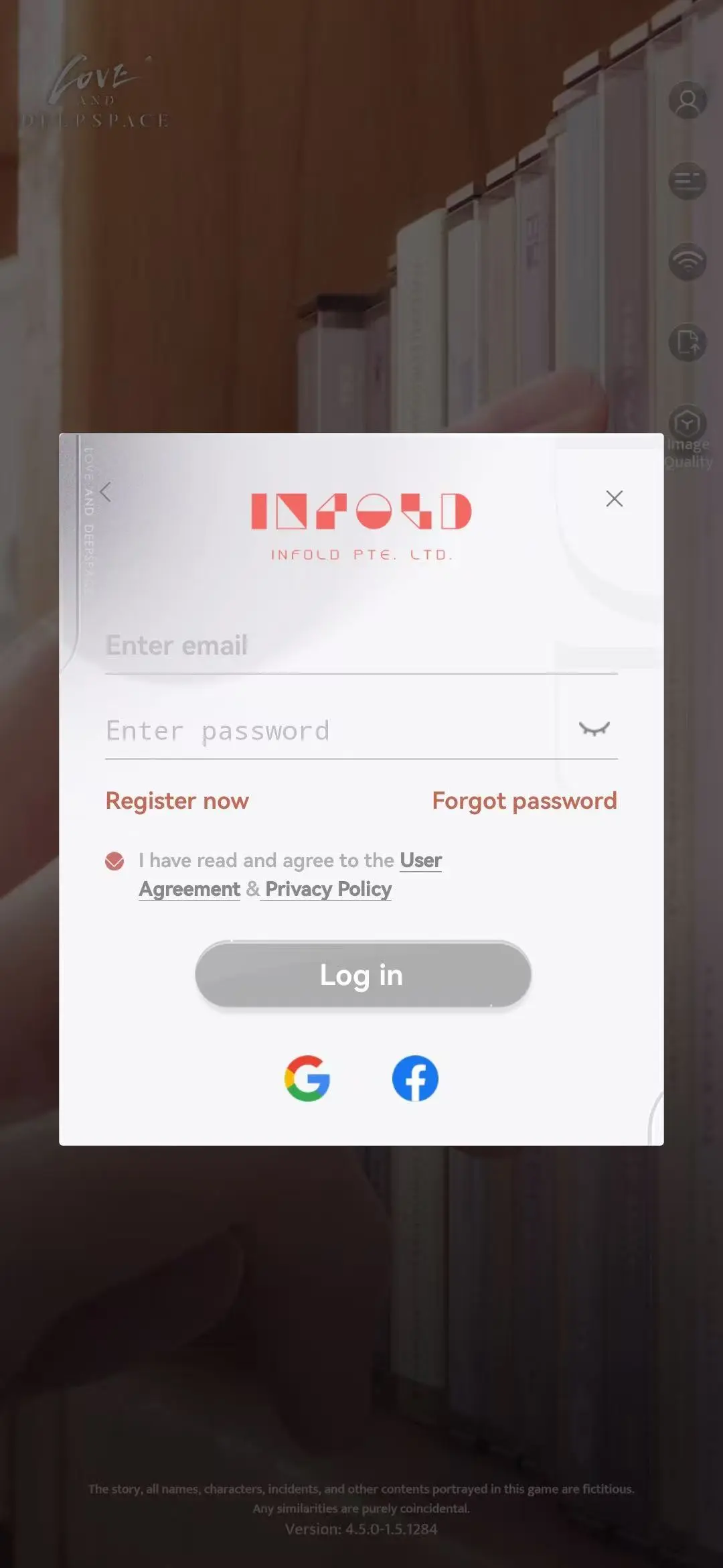 Love and Deepspace login