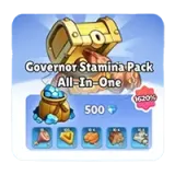 總督體力禮包一條龍 | King Shot