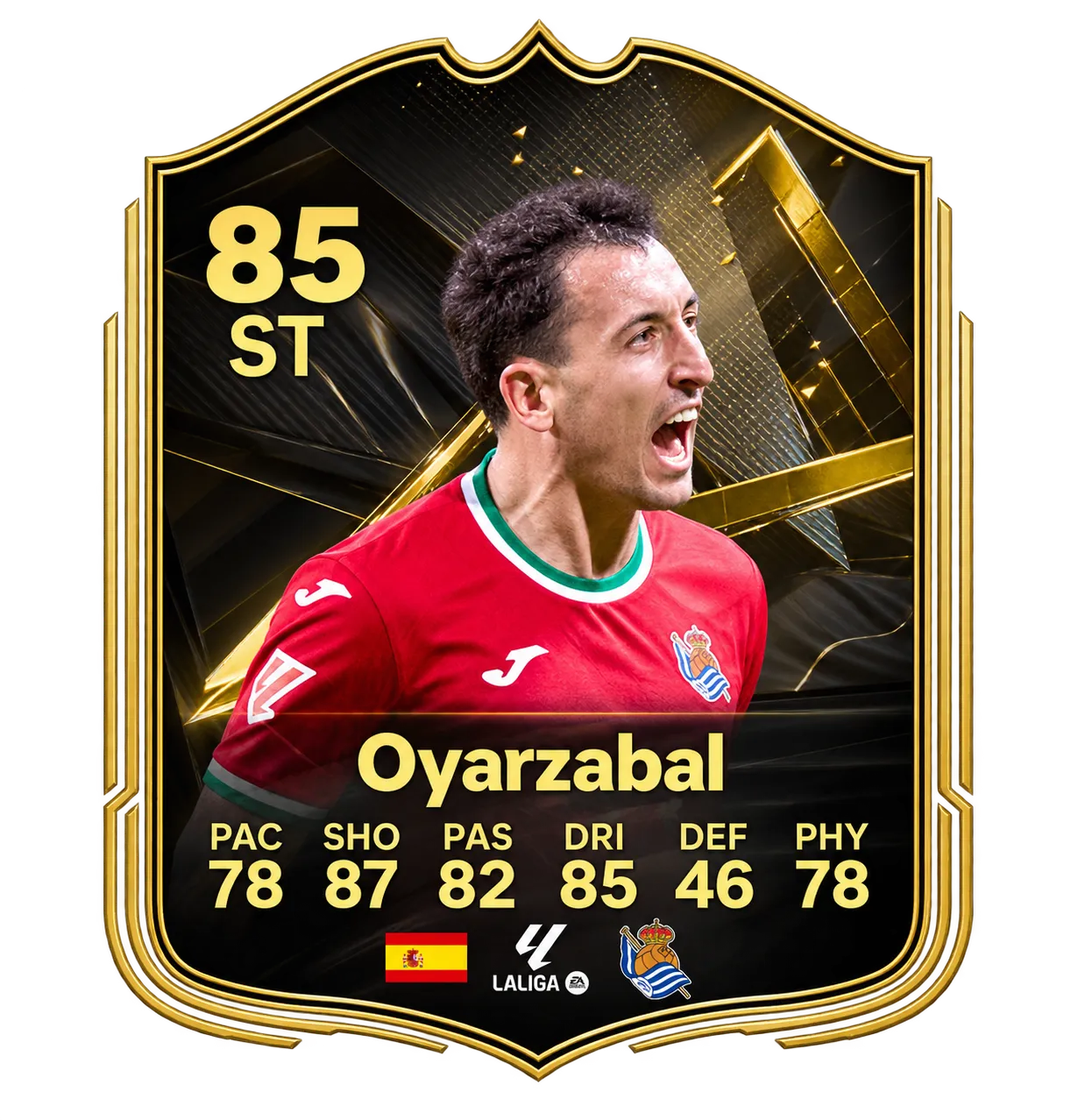 Mikel Oyarzabal FC 27 TOTW 6 85 ST card