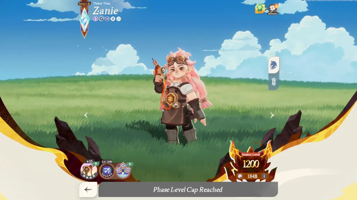 Zanie Hero Interface