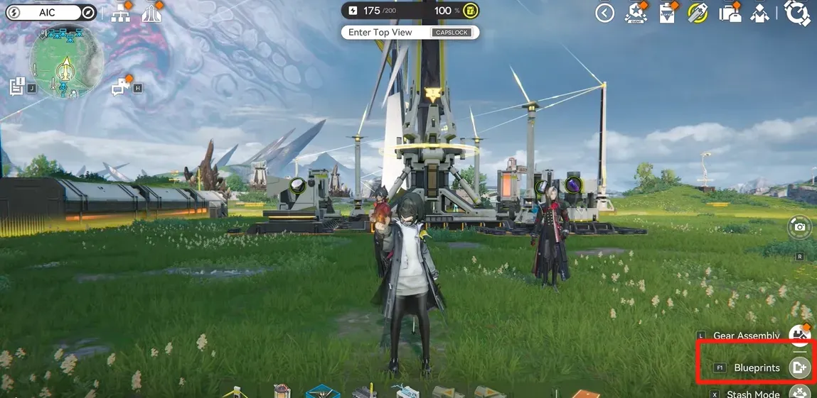 открыть интерфейс чертежей, нажав кнопку &laquo;Чертежи&raquo;