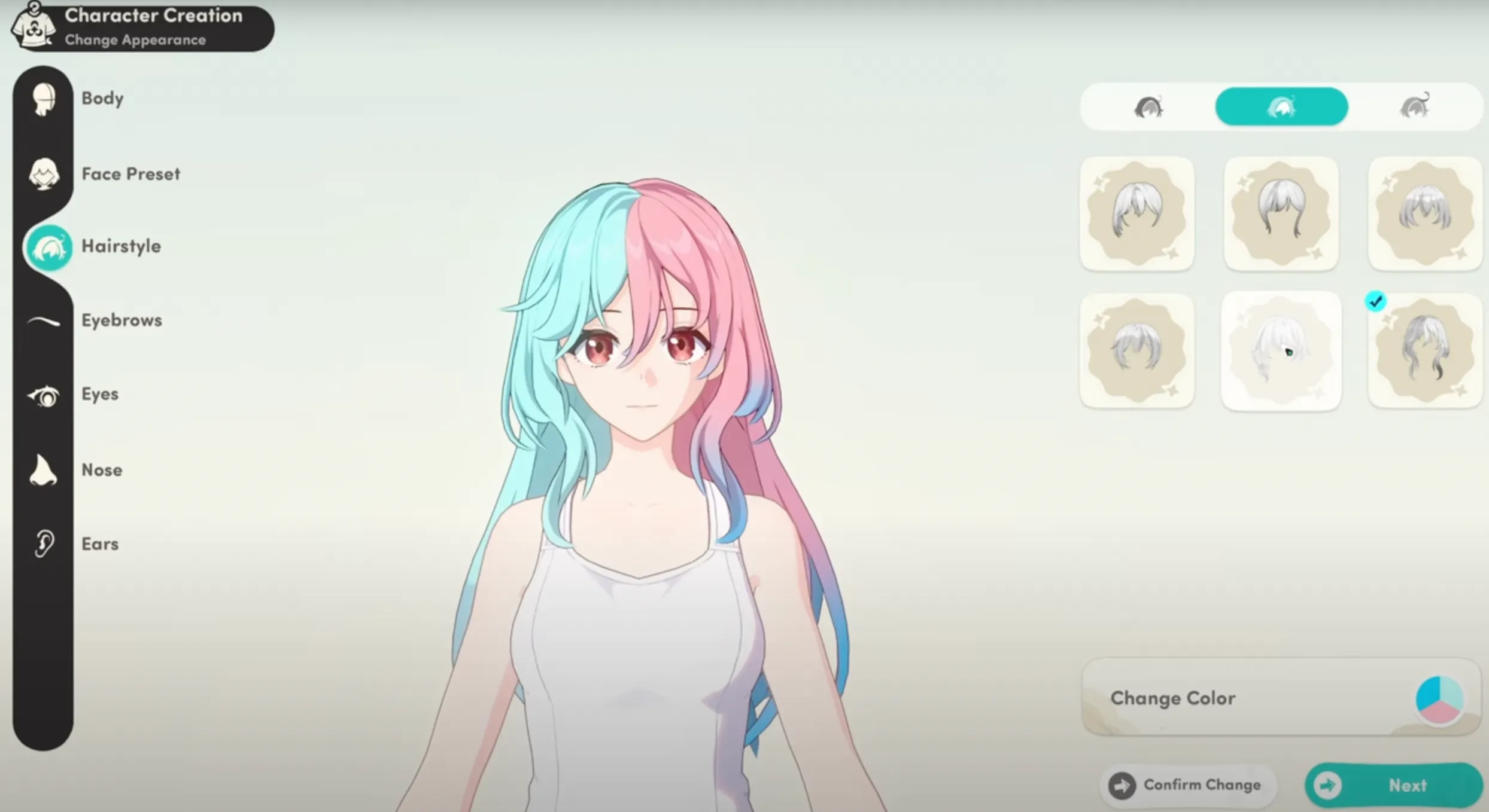 Change Appearence