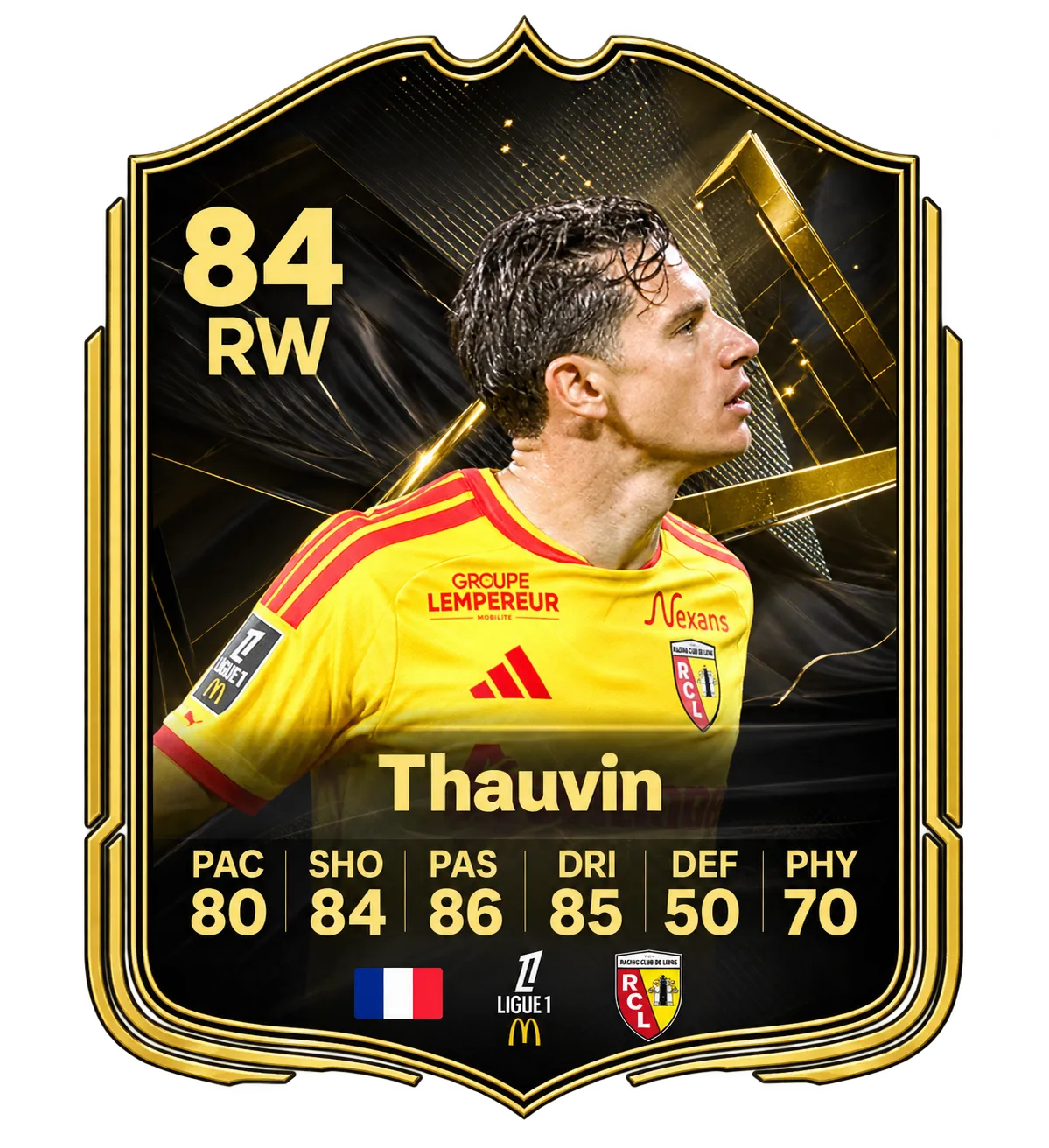 Florian Thauvin TOTW 5 84 RW card in FC 27