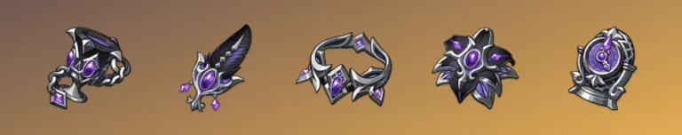 Conjunto de artefactos