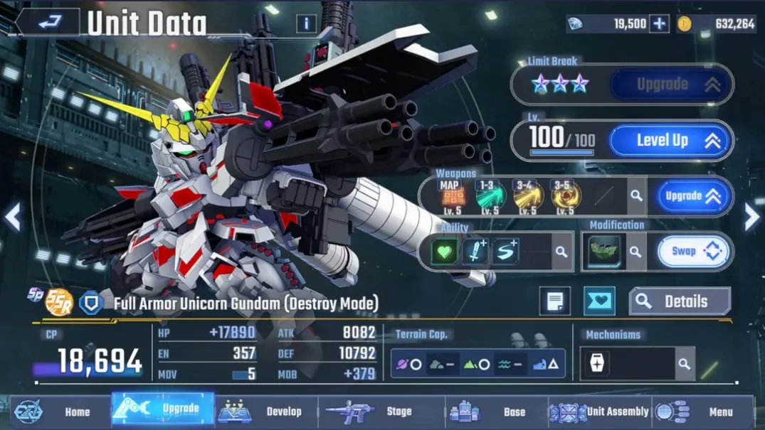 Full Armour Unicorn Gundam (SSR Defender)