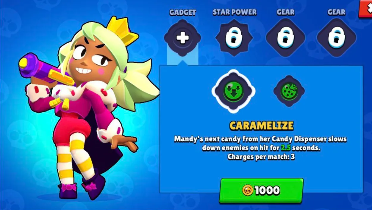 Brawl Stars Mandy Gadgets