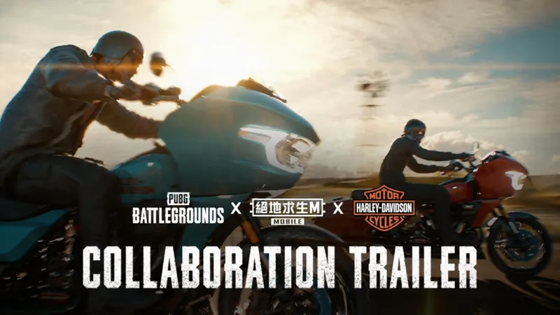 PUBG Mobile x Harley-Davidson Collaboration PUBG Mobile x Harley-Davidson Collaboration