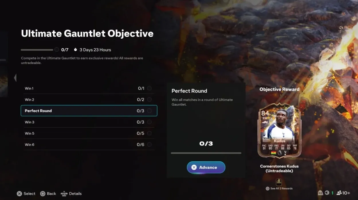 FC 26 Gauntlet Objectives
