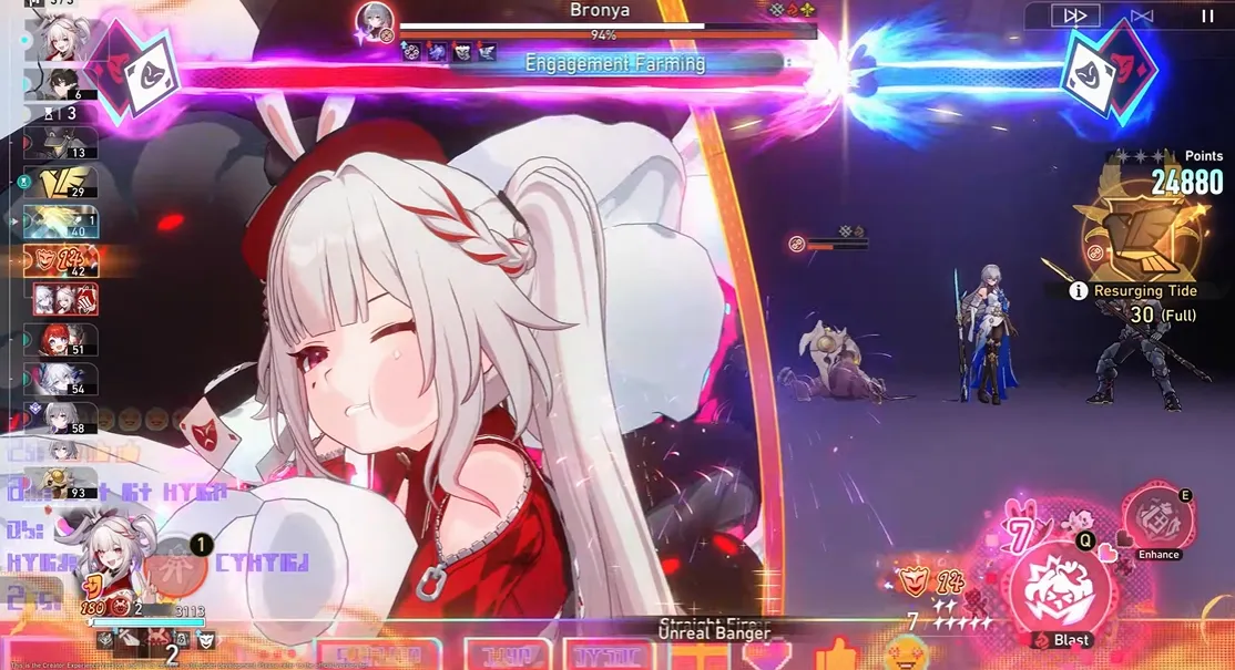 4 Skill Points 3 Quantum Resonance Spaxie Team