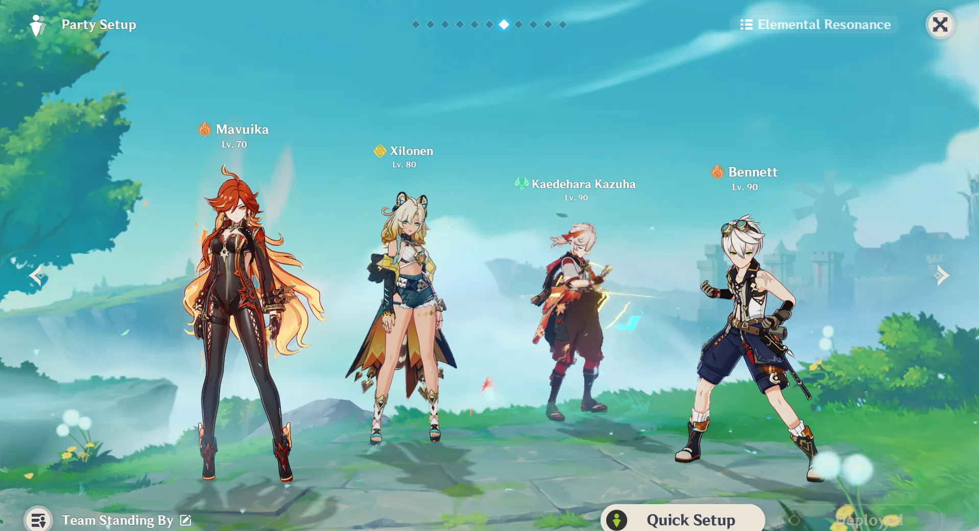 genshin impact mavuika teams