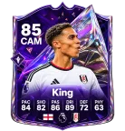 Josh King Future Stars 85 CAM card in FC 27