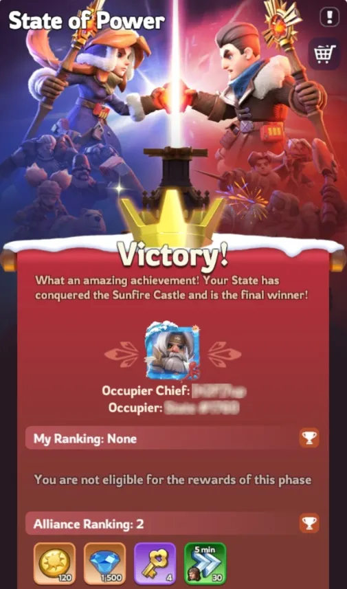 Whiteout Survival State of Power Victory