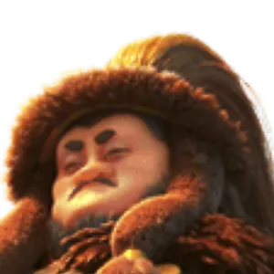 Genghis Khan commander portrait in Rise of Kingdoms