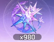 980 Crystals (First top-up double) | Chaos Zero Nightmare