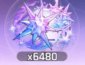 6480 Crystals (First top-up double) | Chaos Zero Nightmare