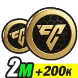 2M+200K Safe Coins PS4/5 | FC 26 Coins