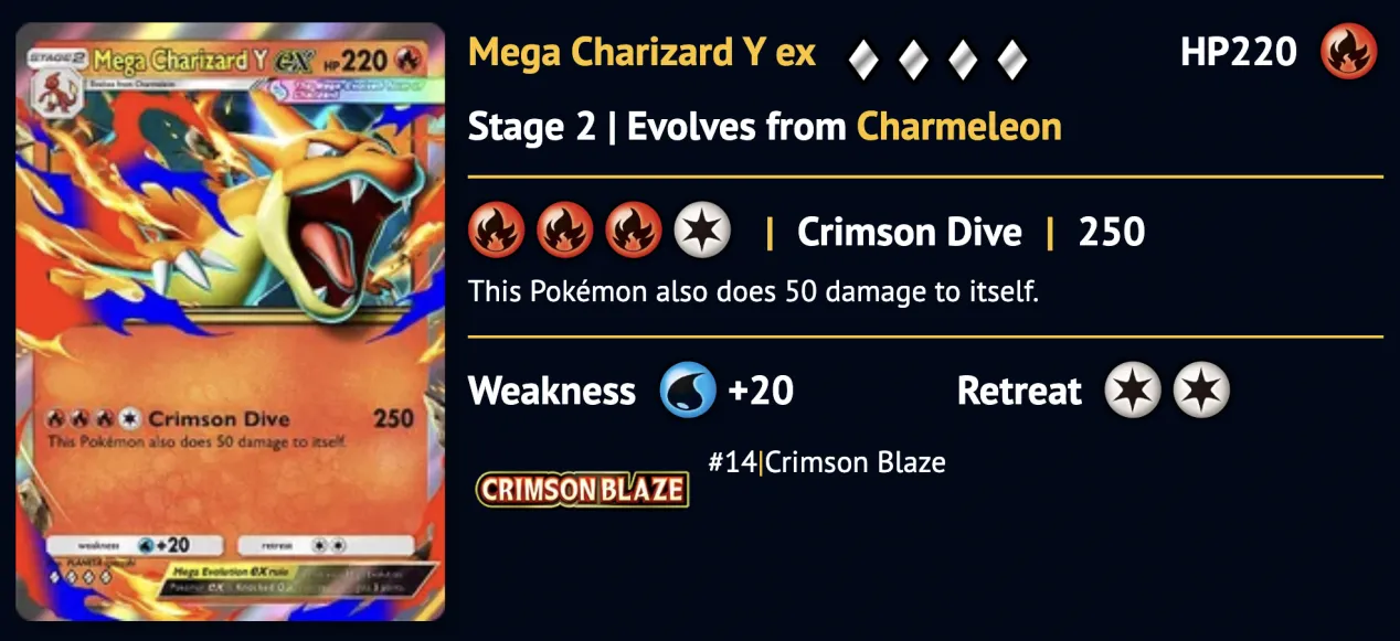 Mega Charizard Y ex