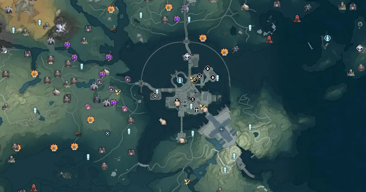 wuwa map