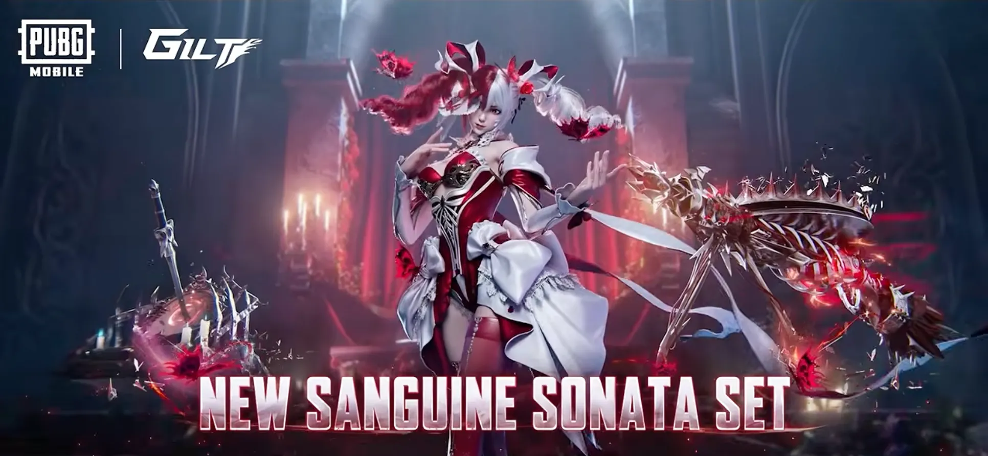 Sanguine Sonata Gilt Set