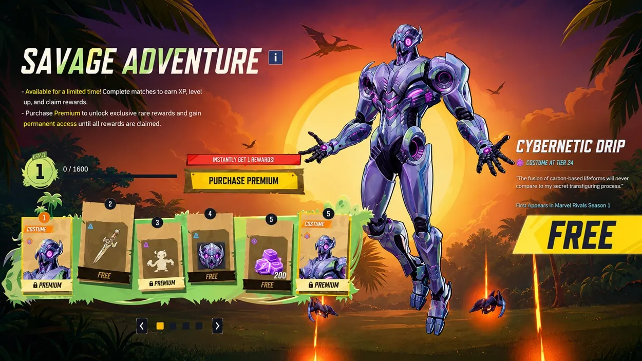 Marvel Rivals Savage Adventures