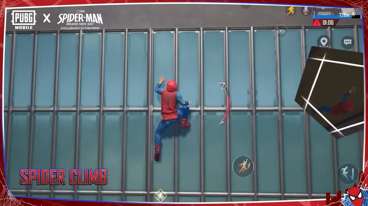 PUBG Mobile x Spider-Man