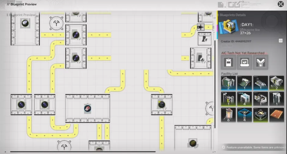 Early-Game resource blueprint