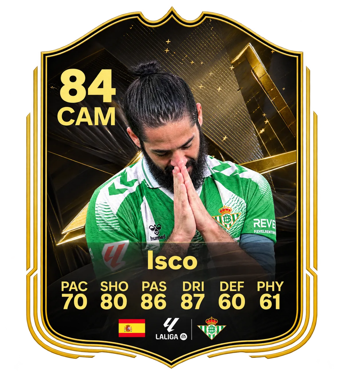 Isco TOTW 5 84 CAM card in FC 27