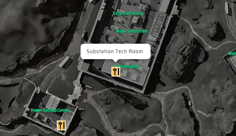 Substation Tech Room Location