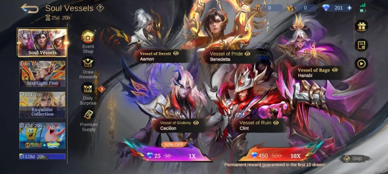 Soul Vessels Draw Event