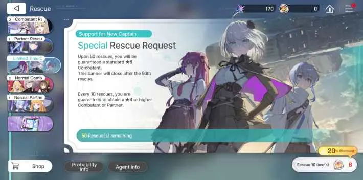 Rescue banner