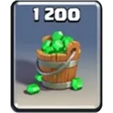 1200 Gems | Clash Royale