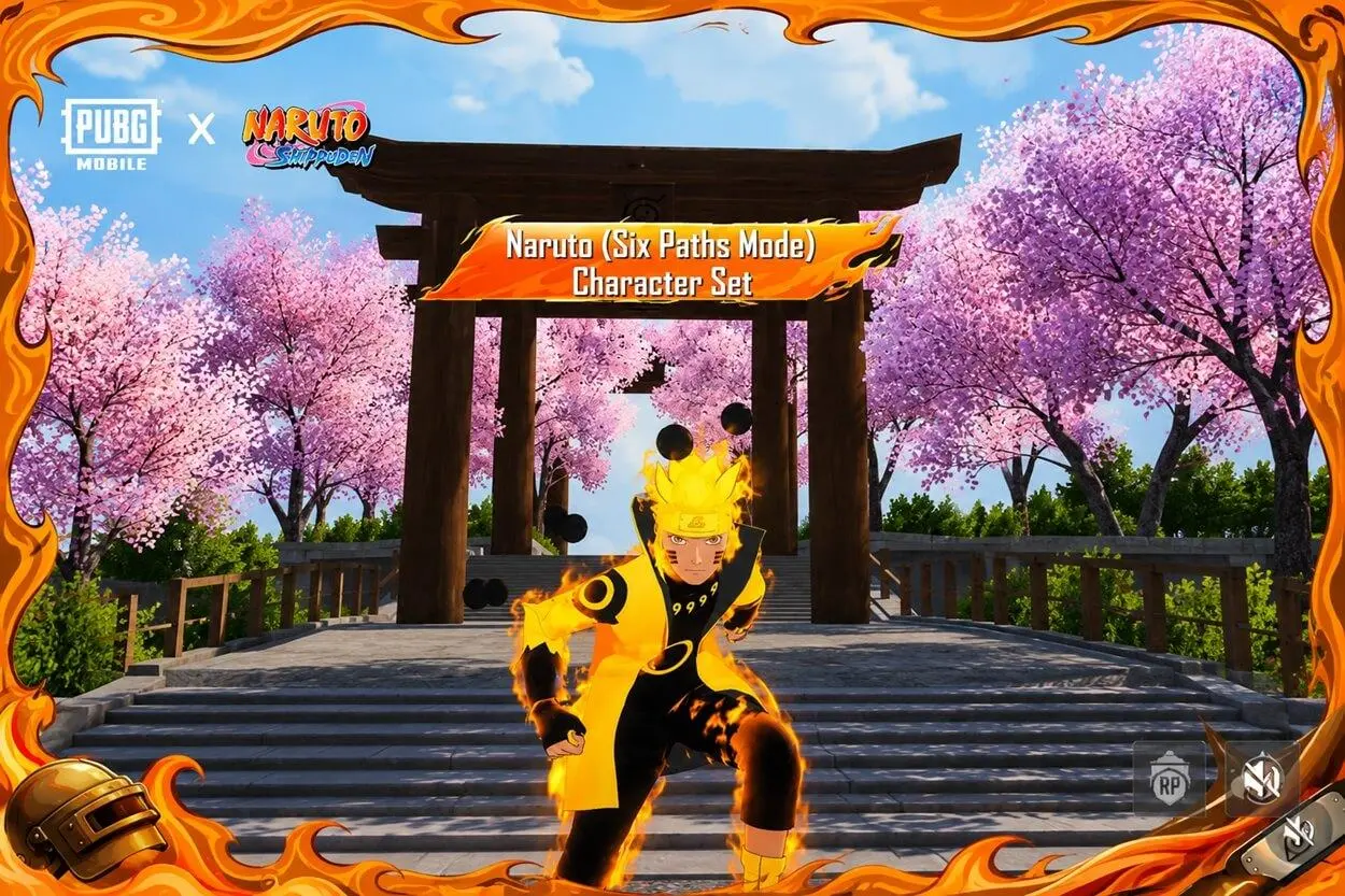 PUBG Mobile &times; Naruto