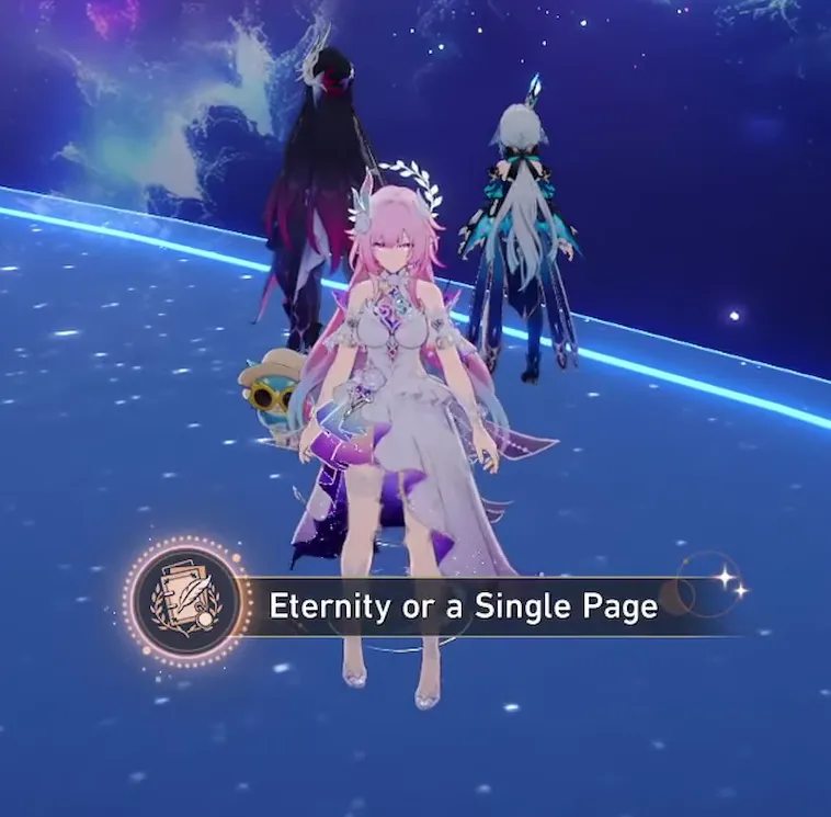 hsr Eternity or a Single Page