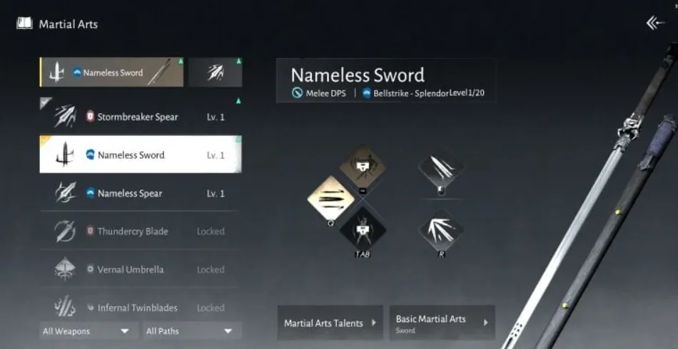 Nameless Sword