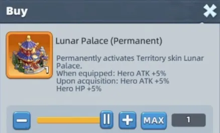 Lunar Palace Territory Skin