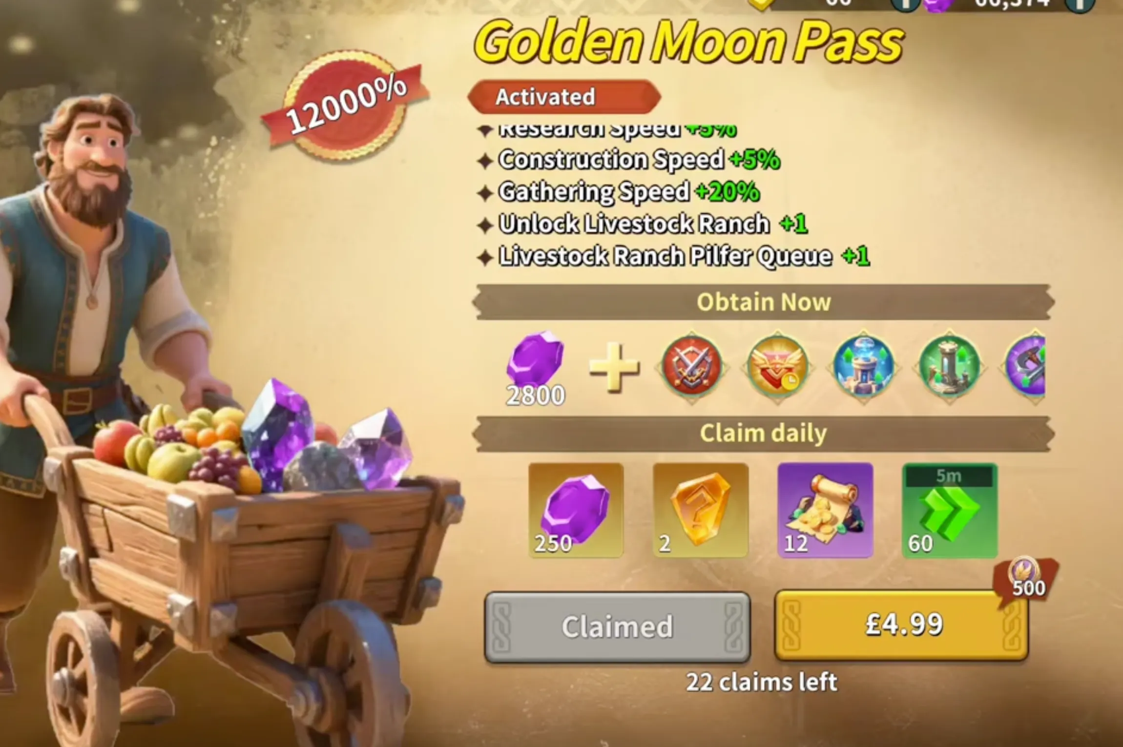 Fate War Golden Moon Pass