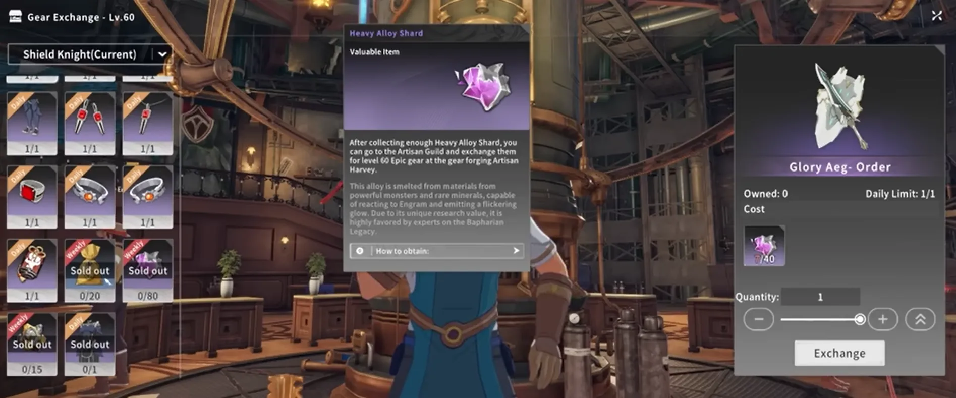 How to Get Level 60 Gear