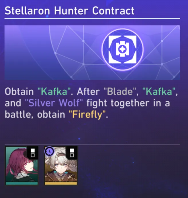 Stellaron Hunter Contract