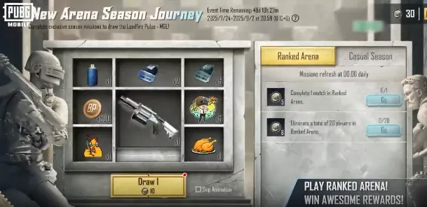Arena Season Journey
