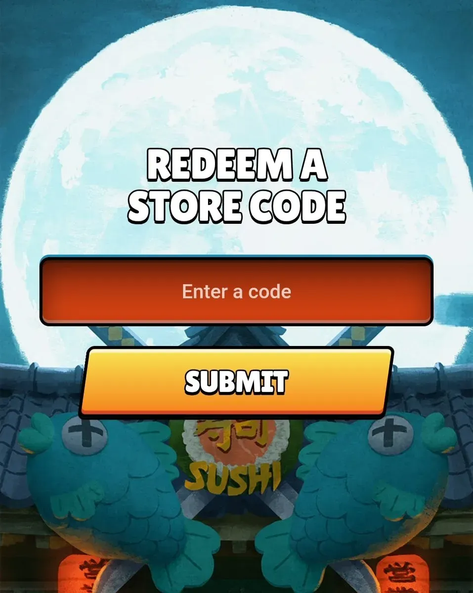 how to redeem bs store code